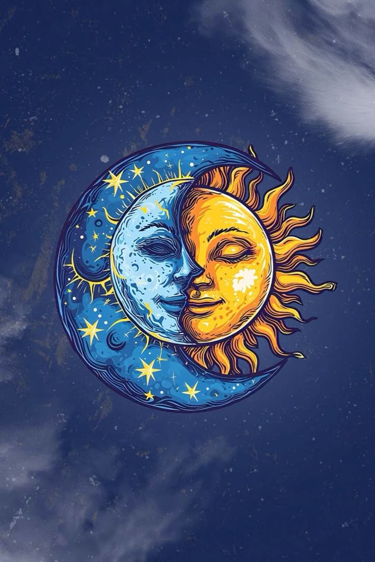 Paint by Numbers – Sun and Moon Together