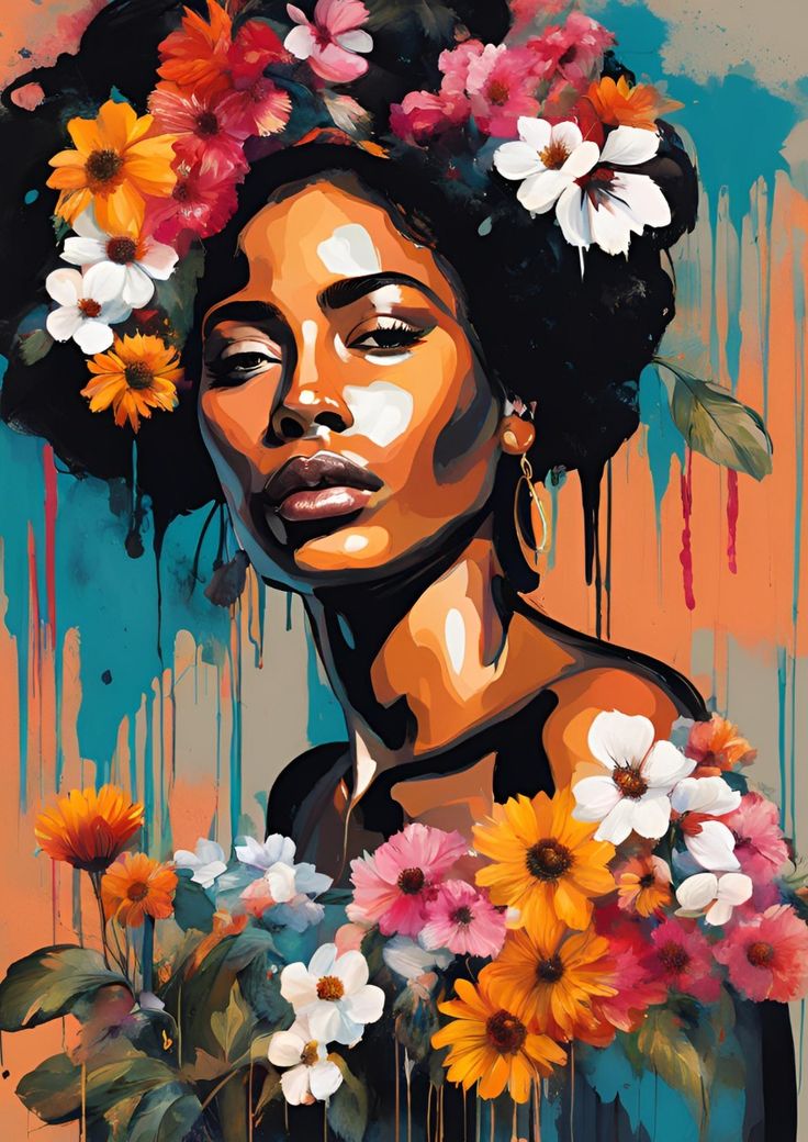 Paint by Numbers – Flowers and Presence