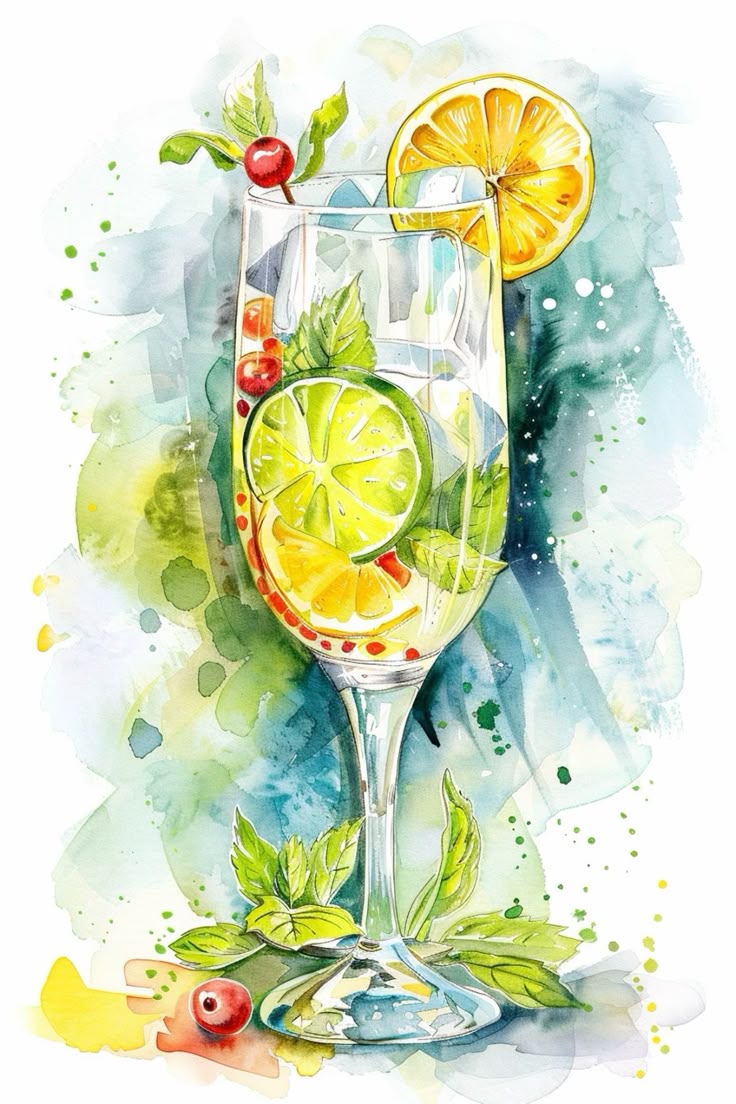 Paint by Numbers – Tropical Drink