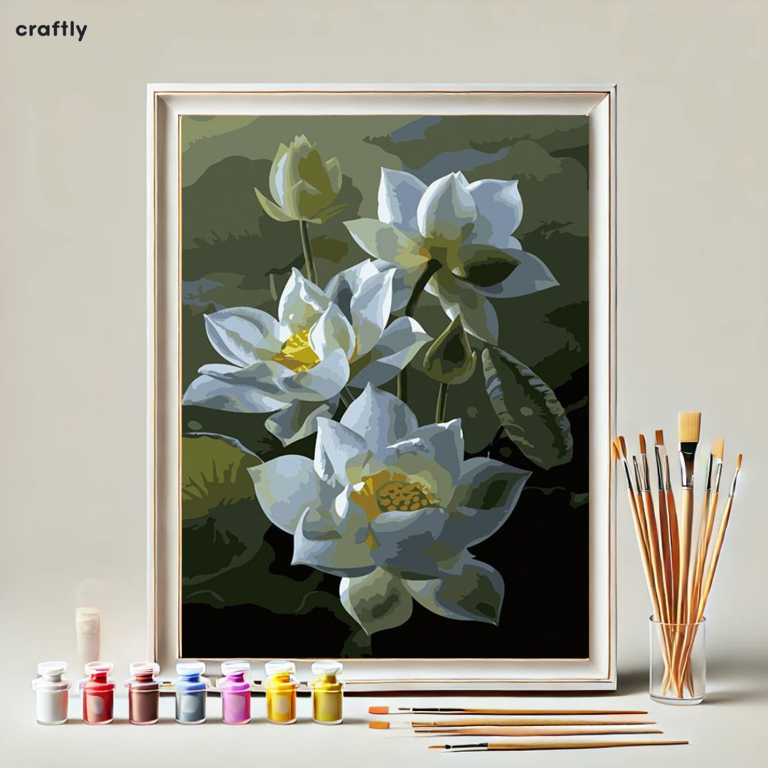 Paint by Numbers – Magical Lotus Bloom