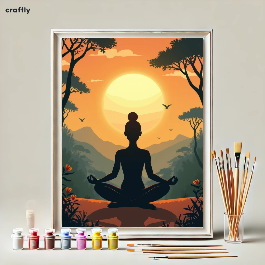 Paint by Numbers – Sunset Meditation