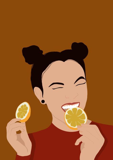 Paint by Numbers – Sweet Smile with Lemon Slices