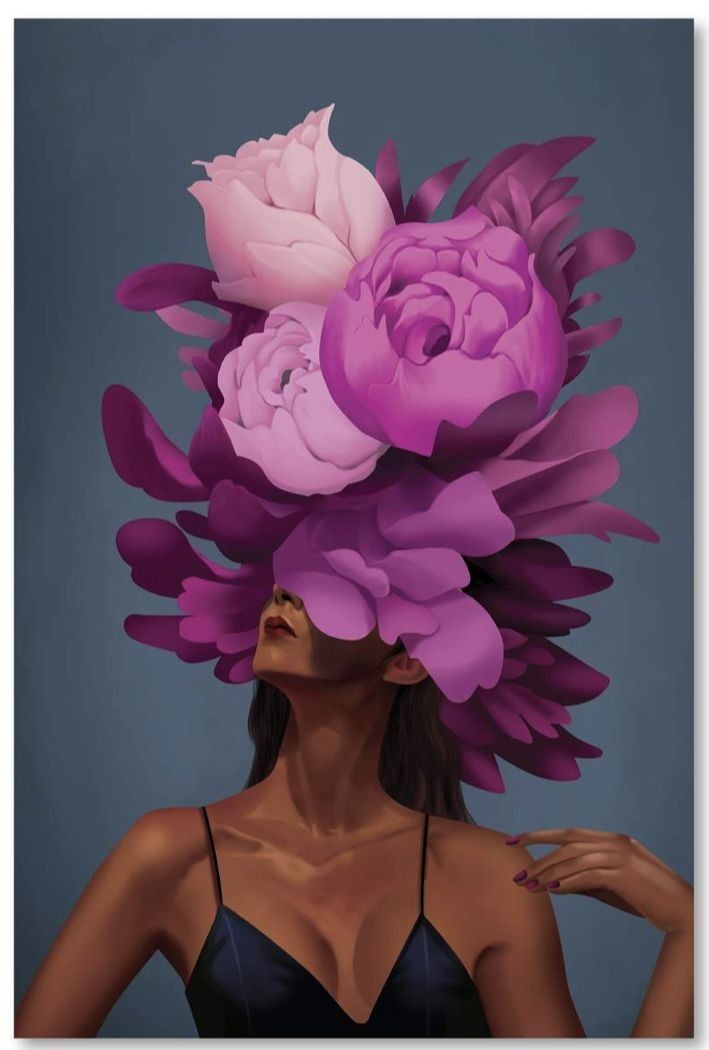 Paint by Numbers – Flowers on Her Head
