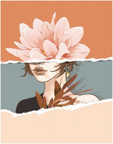 Paint by Numbers – Woman with a Flower