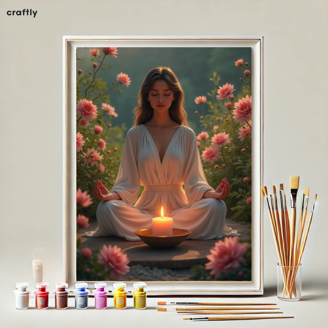 Paint by Numbers – Blooming Serenity