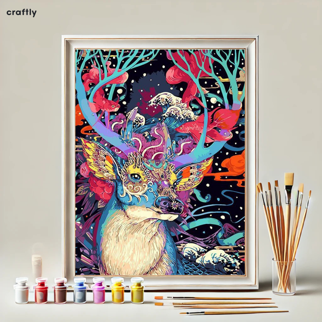 Paint by Numbers – Enchanted Deer
