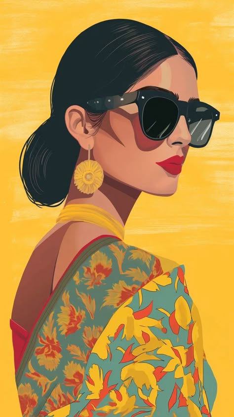 Paint by Numbers – Retro-Style Woman