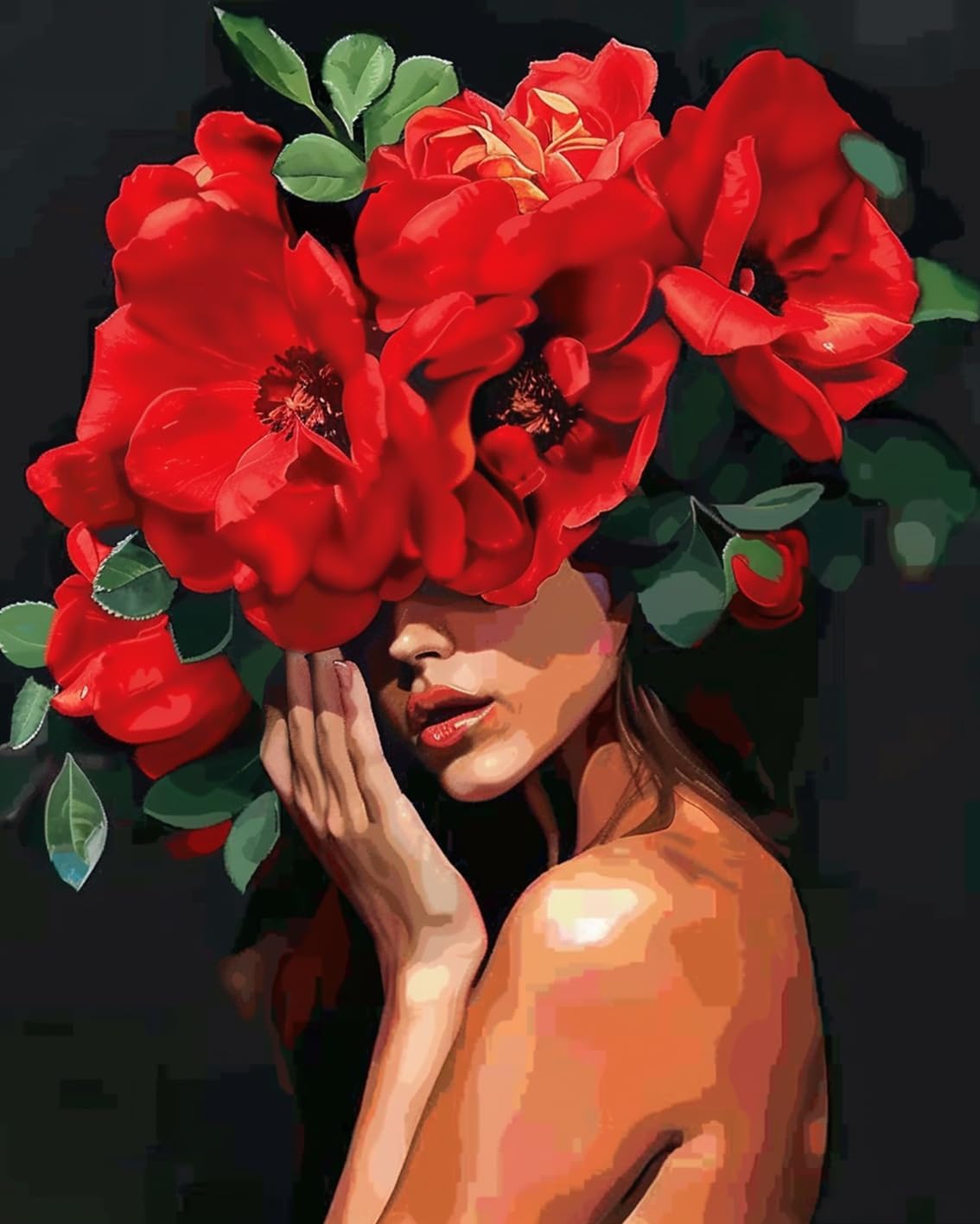 Paint by Numbers – Passion Flowers