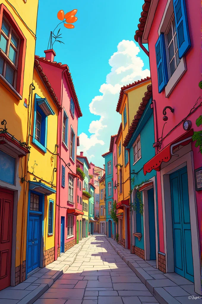 Paint by Numbers – Bold Street Scene