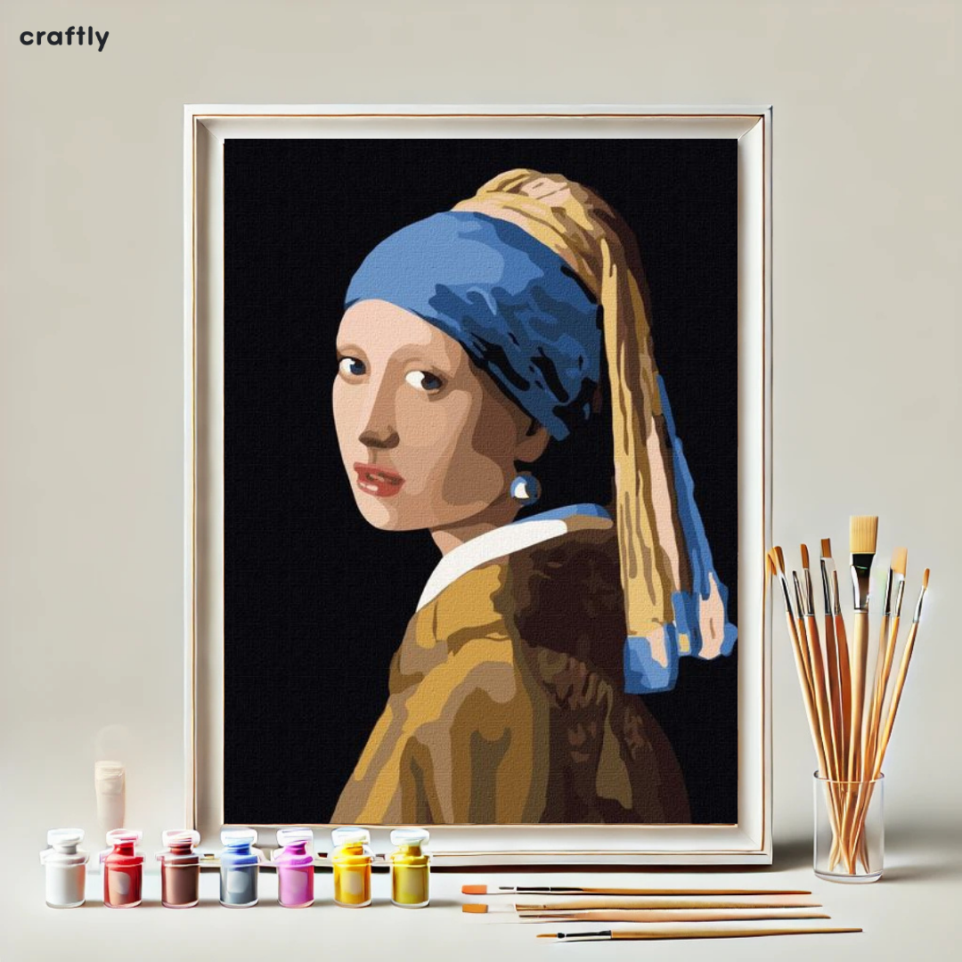 Paint by Numbers – Girl with a Pearl Earring