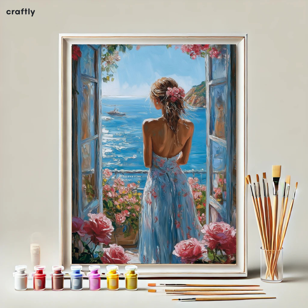 Paint by Numbers – Sea View from the Window