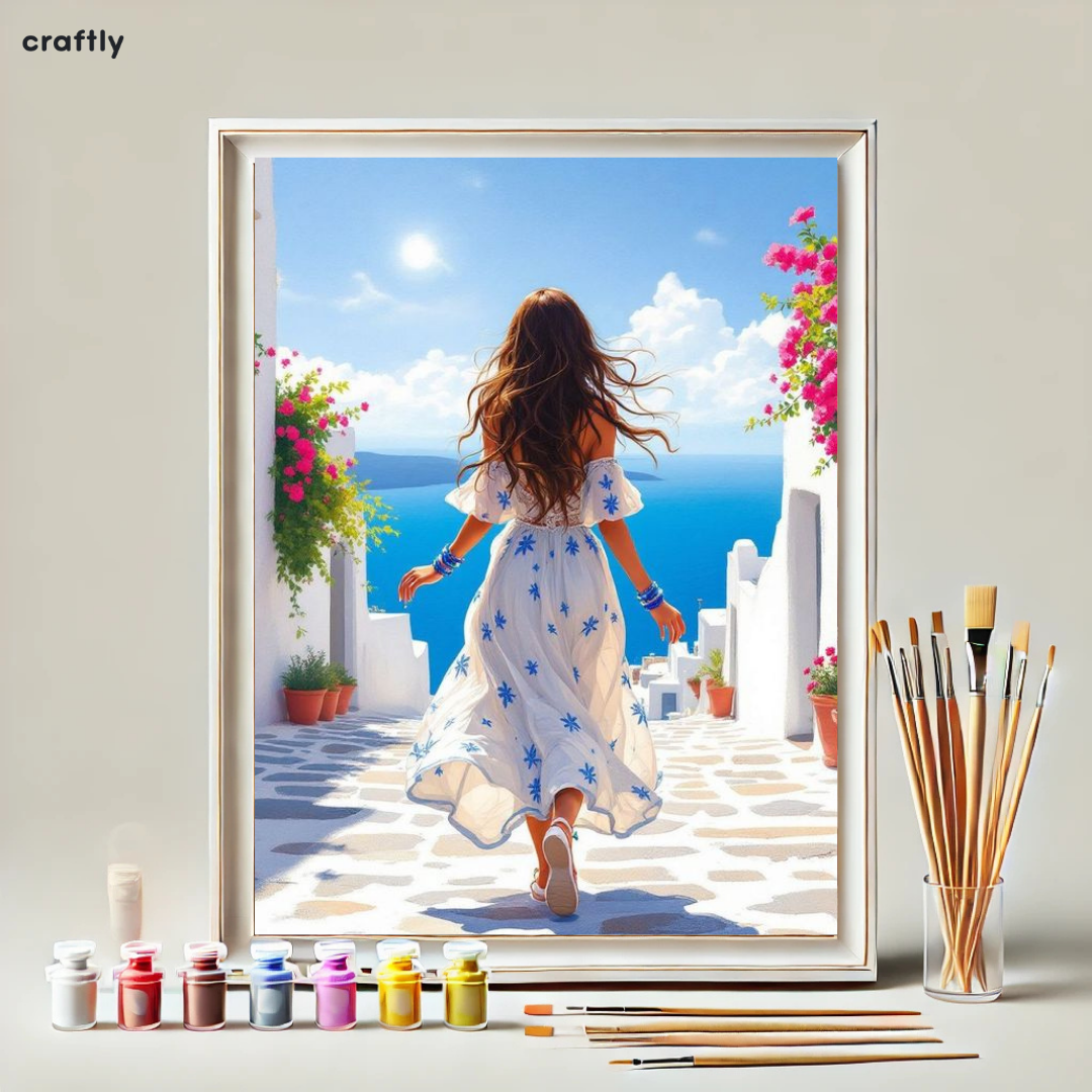 Paint by Numbers – Morning in Greece