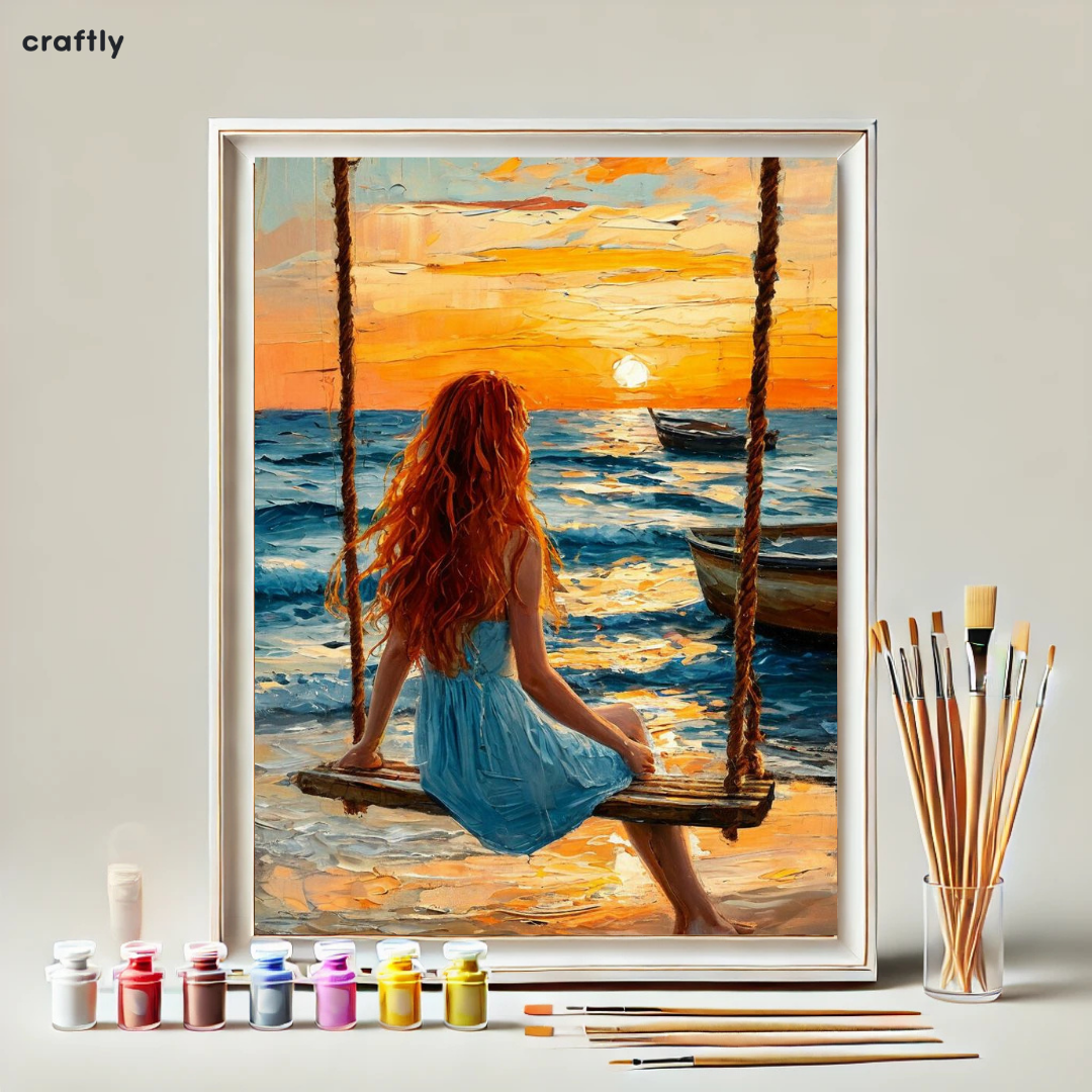 Paint by Numbers – Swing at Sunset