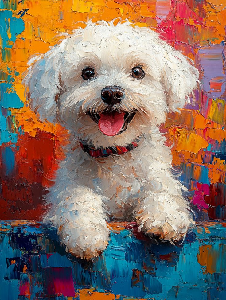 Paint by Numbers – Poodle Dog