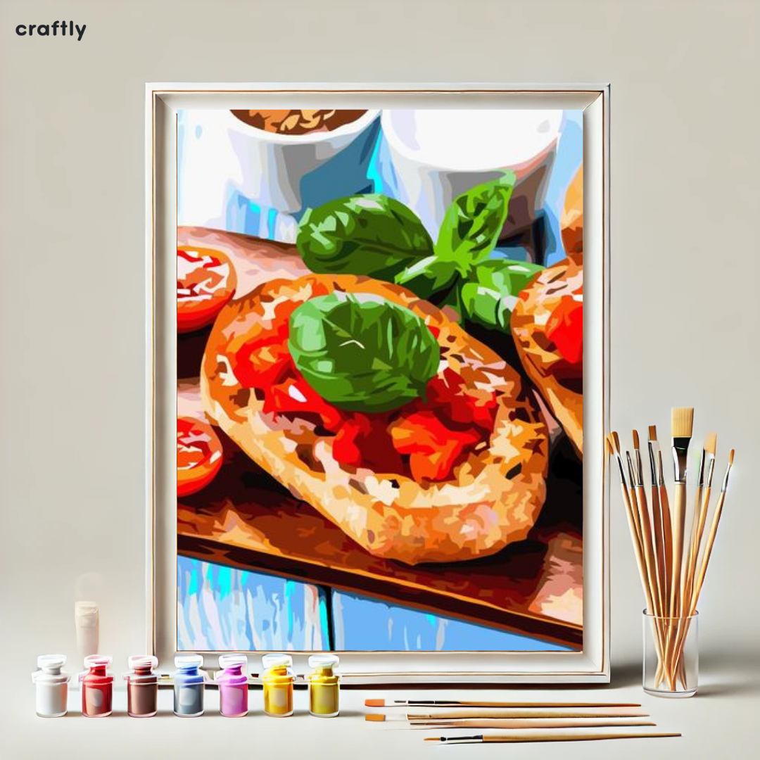 Paint by Numbers – Italian Bruschetta