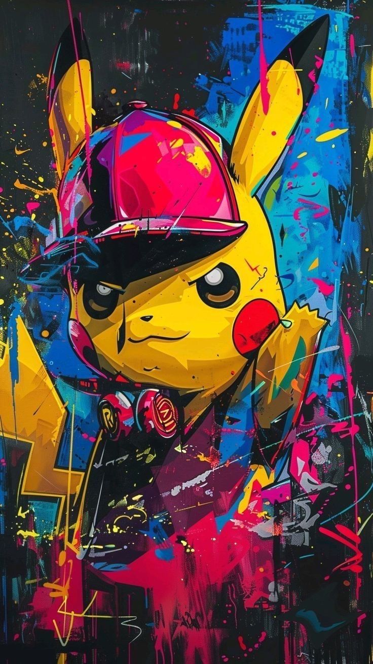 Paint by Numbers – Tough Pikachu
