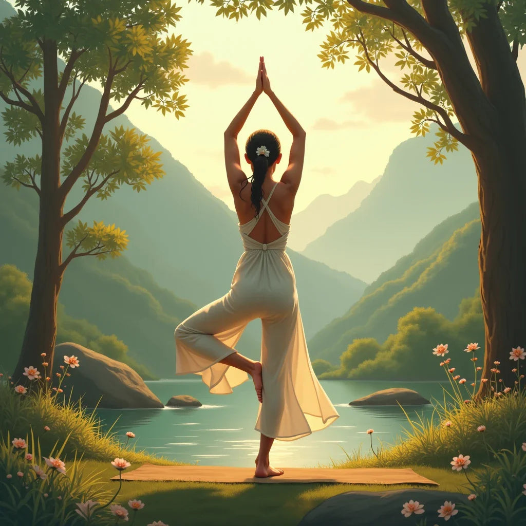 Paint by Numbers – Yoga by the Lake