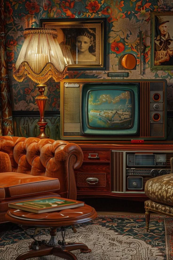 Paint by Numbers – Nostalgic Living Room