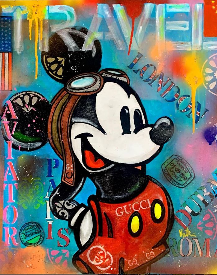 Paint by Numbers – Mickey Mouse Pop Art