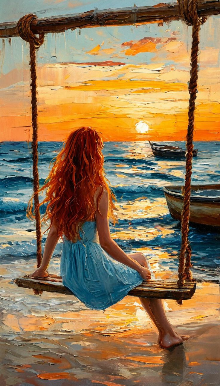 Paint by Numbers – Swing at Sunset