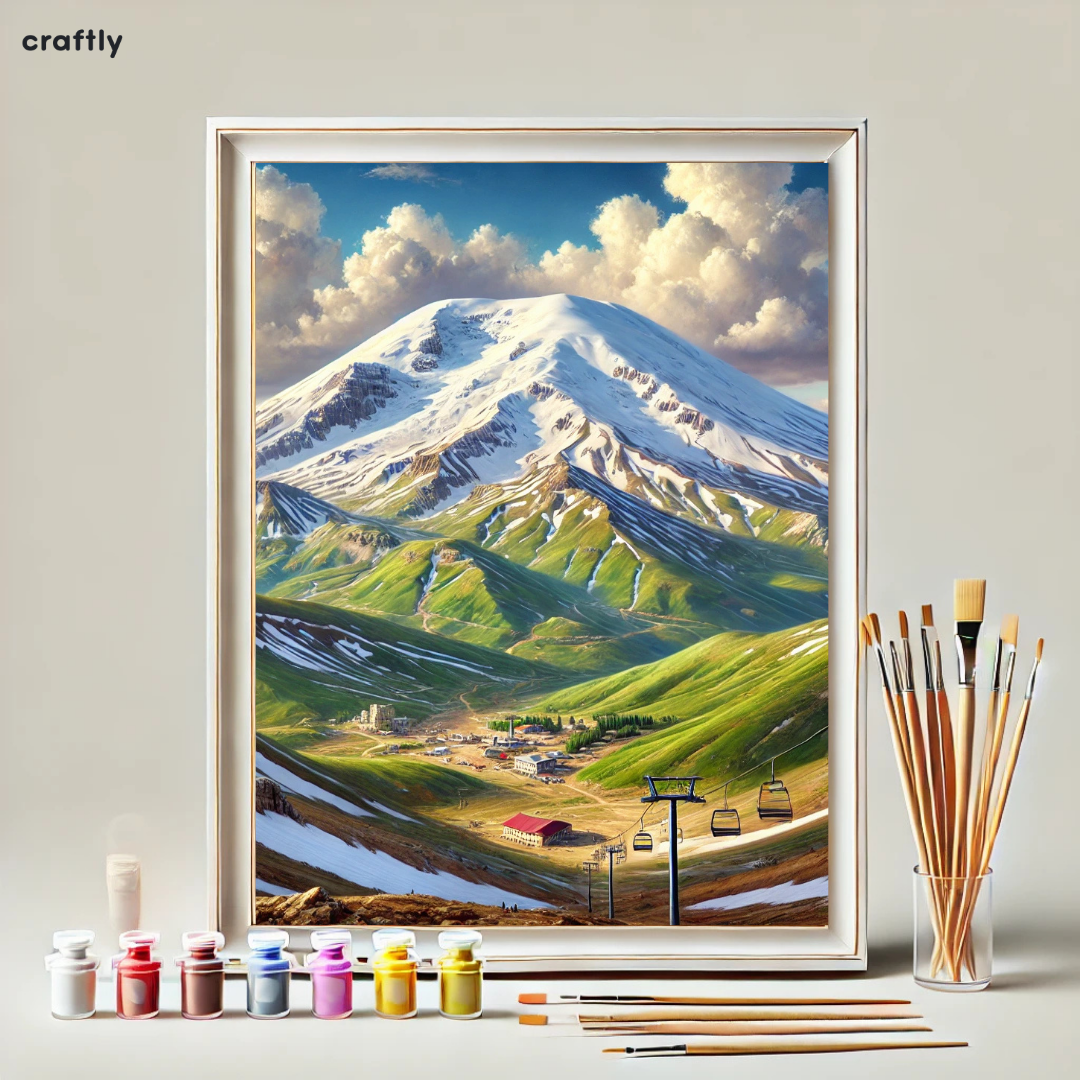 Paint by Numbers – Mount Hermon