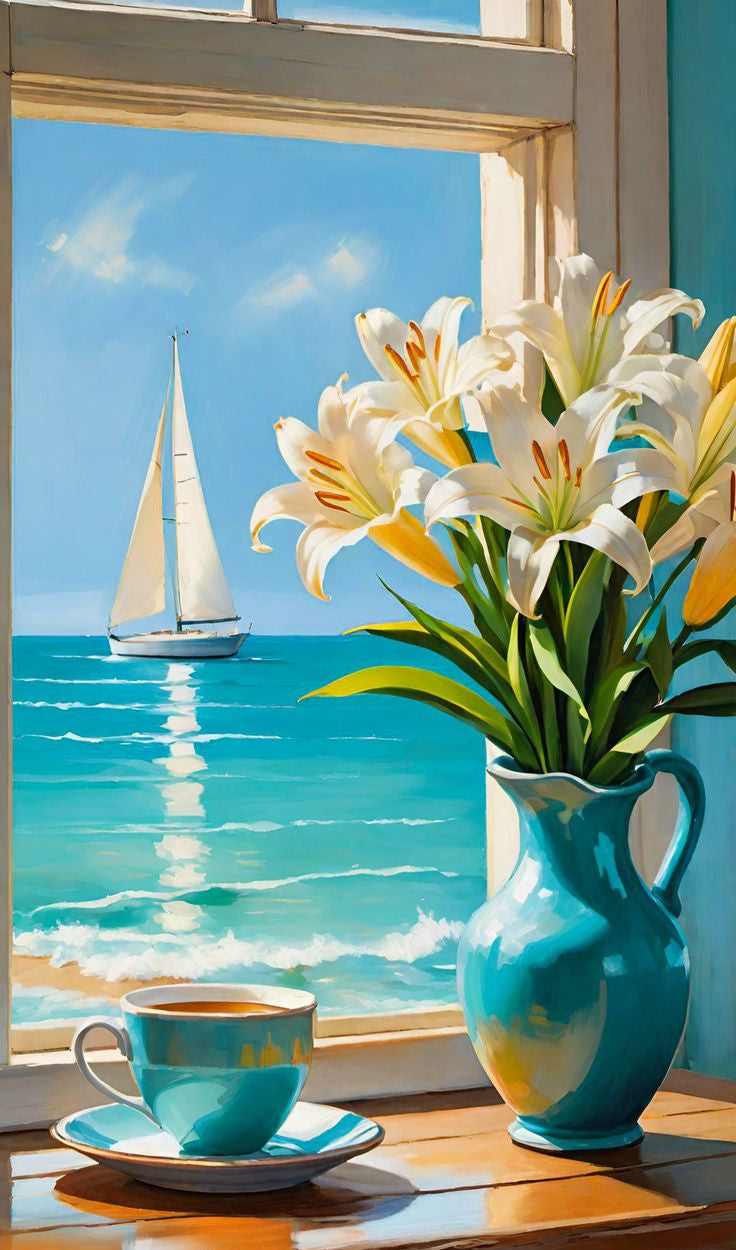 Paint by Numbers – Window to the Sea