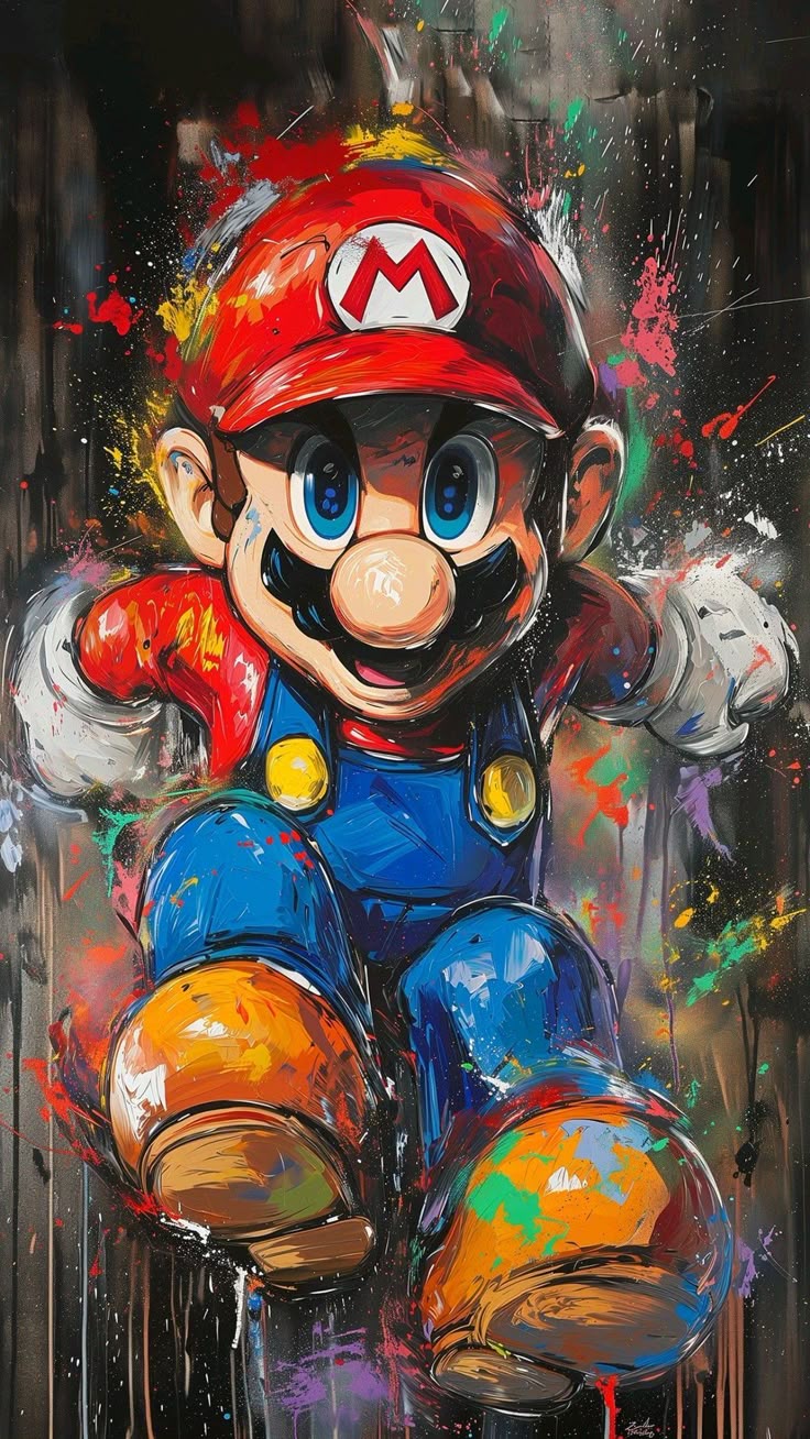 Paint by Numbers – Super Mario
