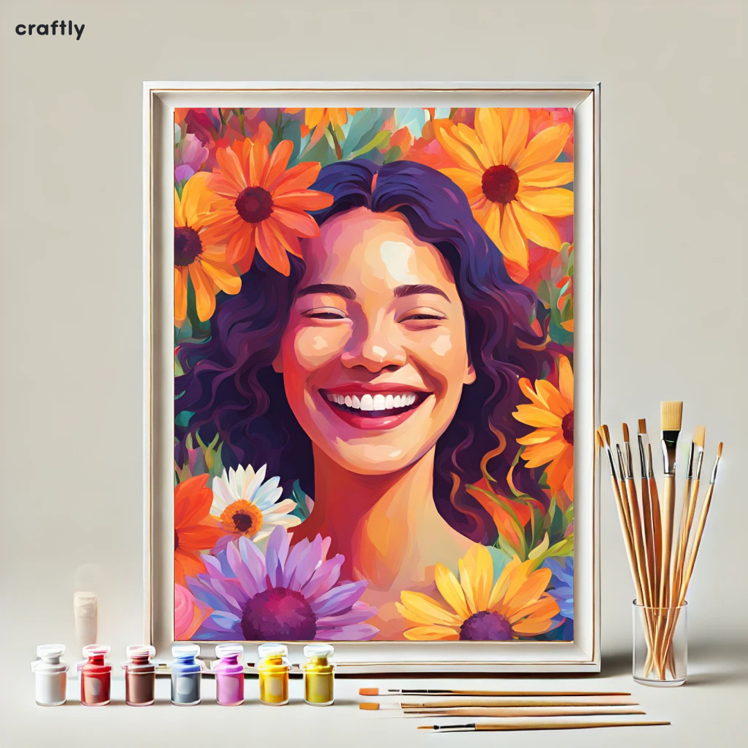 Paint by Numbers – Blooming Woman