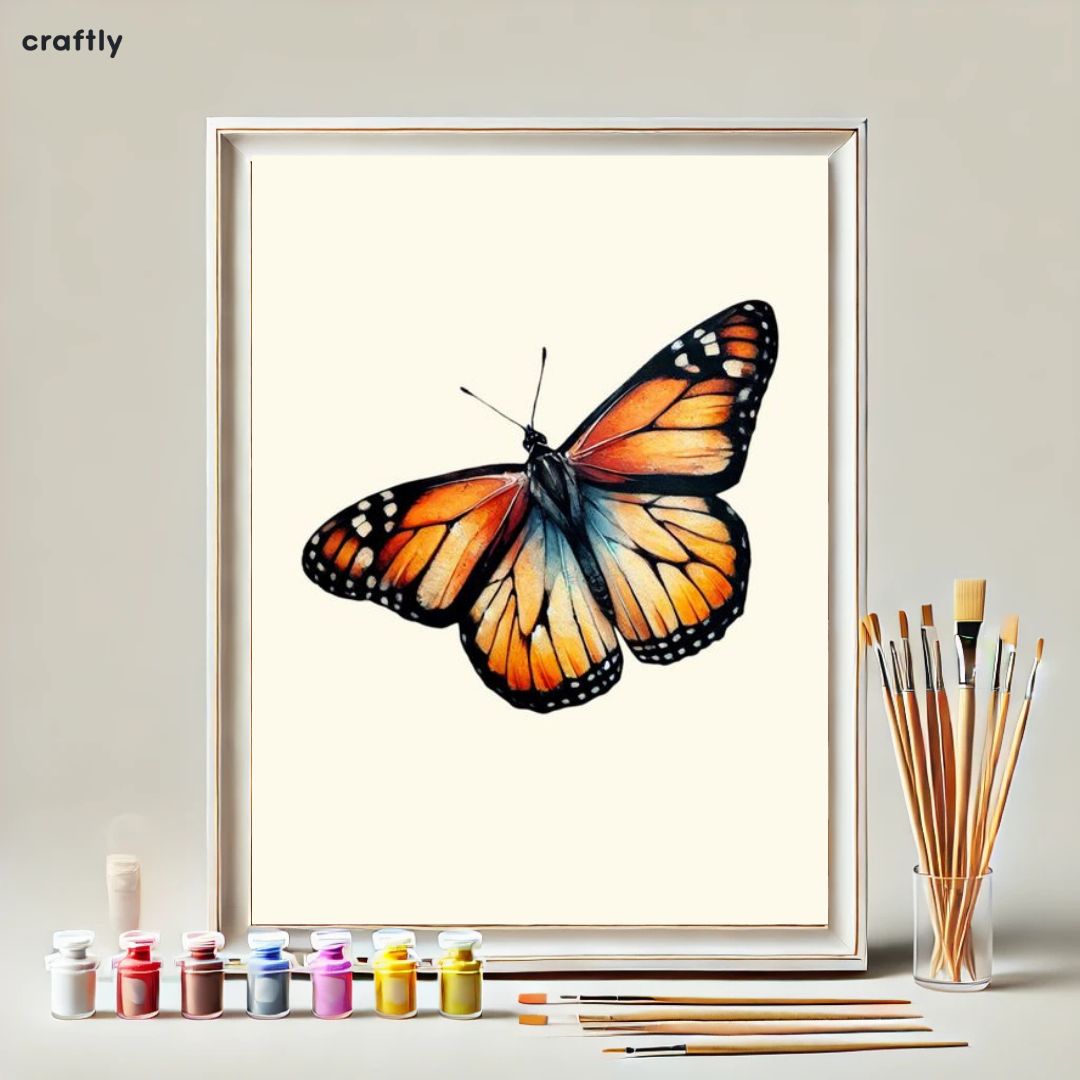 Paint by Numbers – Royal Butterfly