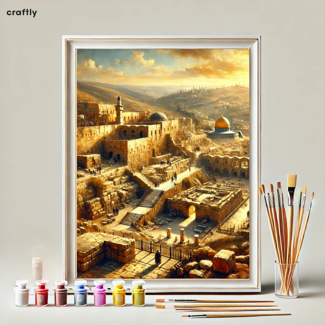 Paint by Numbers – Old City of Jerusalem