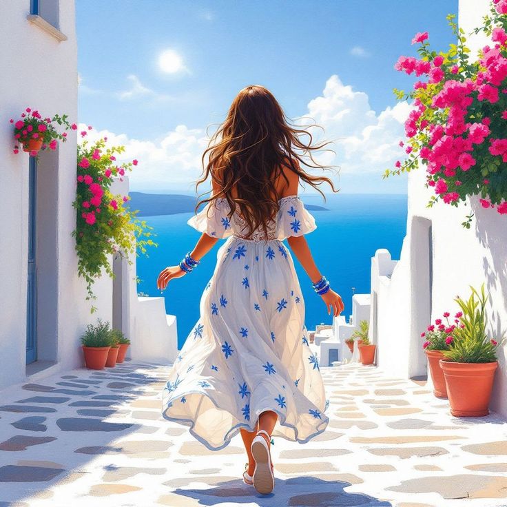 Paint by Numbers – Morning in Greece