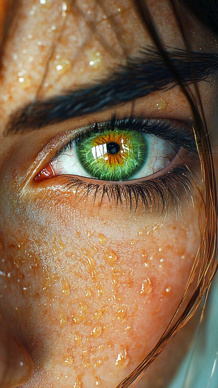Paint by Numbers – Close-Up Green Eye
