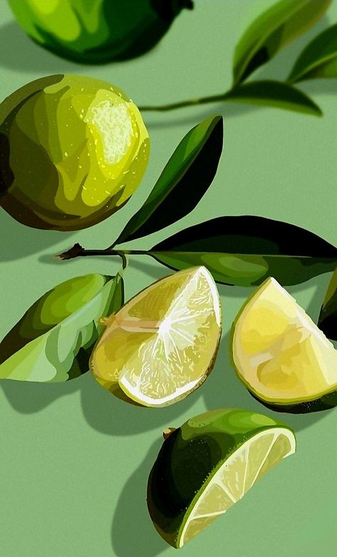 Painting by Numbers – Fresh Lemons