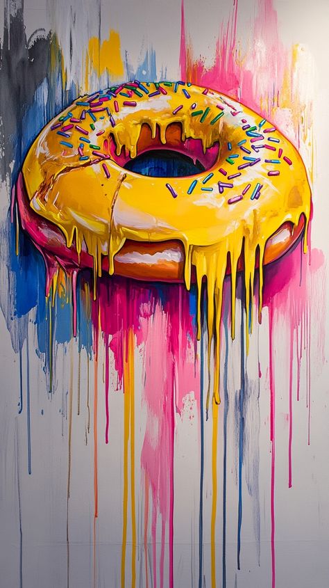 Paint by Numbers – Colourful Donut