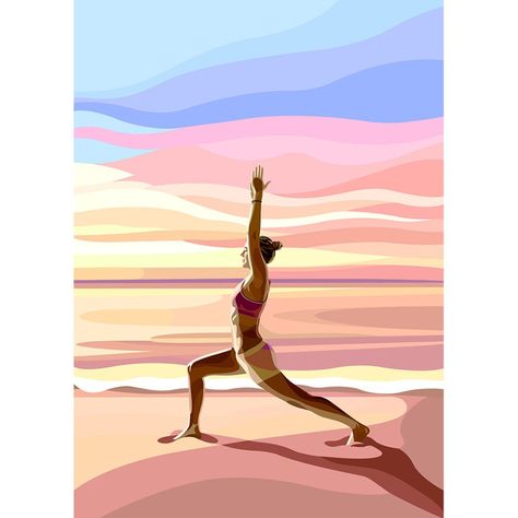 Paint by Numbers – Sunset Yoga Calmness