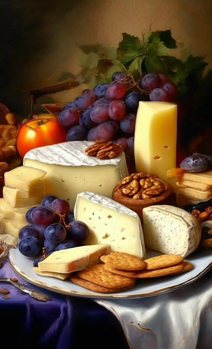 Paint by Numbers – Cheese & Wine Platter