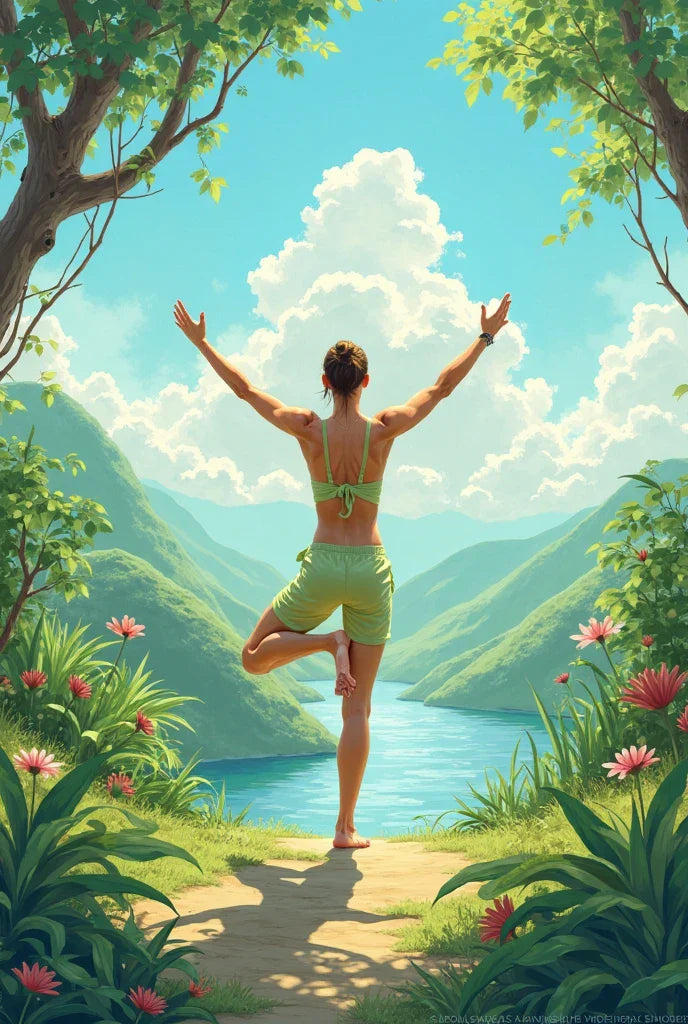 Paint by Numbers – Yoga under the Sky