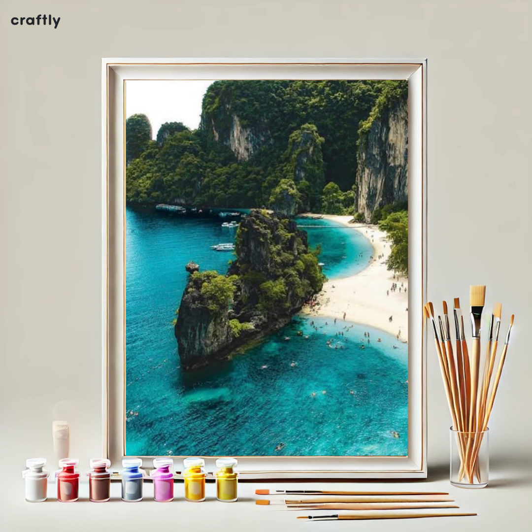 Paint by Numbers – Tropical Wonder