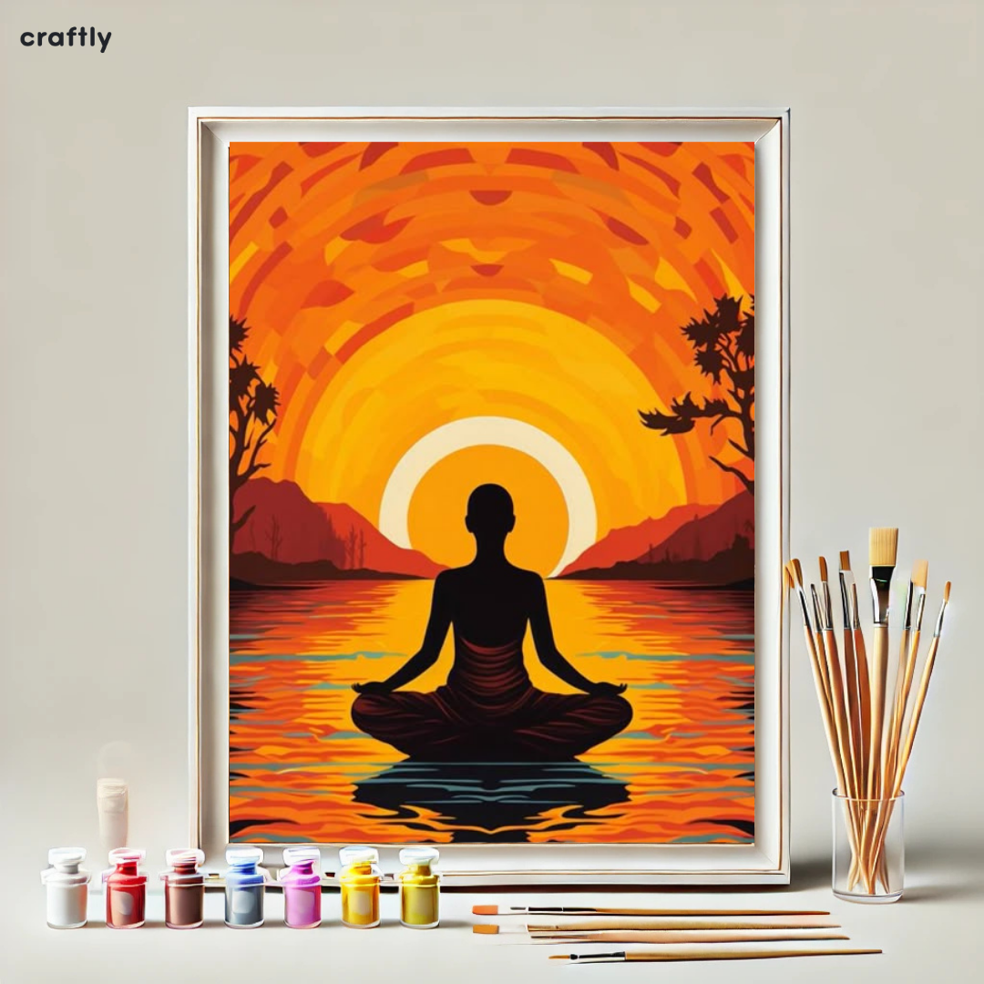 Paint by Numbers – Spiritual Sunset