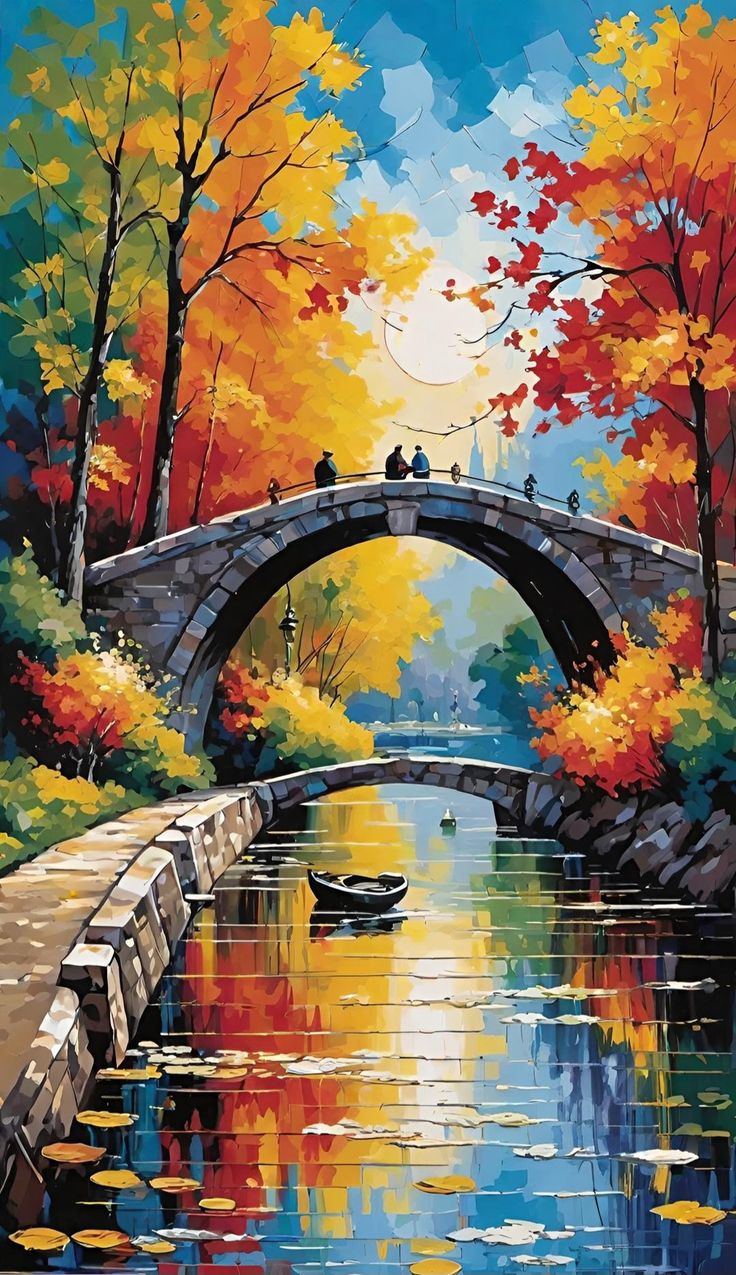 Paint by Numbers – Bridge Scene
