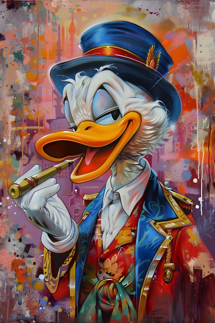 Paint by Numbers – Fancy Duck