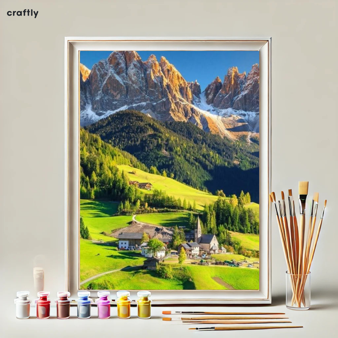 Paint by Numbers – Magical Mountain View