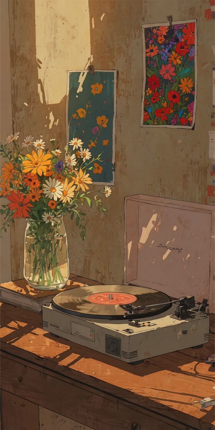 Paint by Numbers – Gramophone, Flowers and Nostalgia
