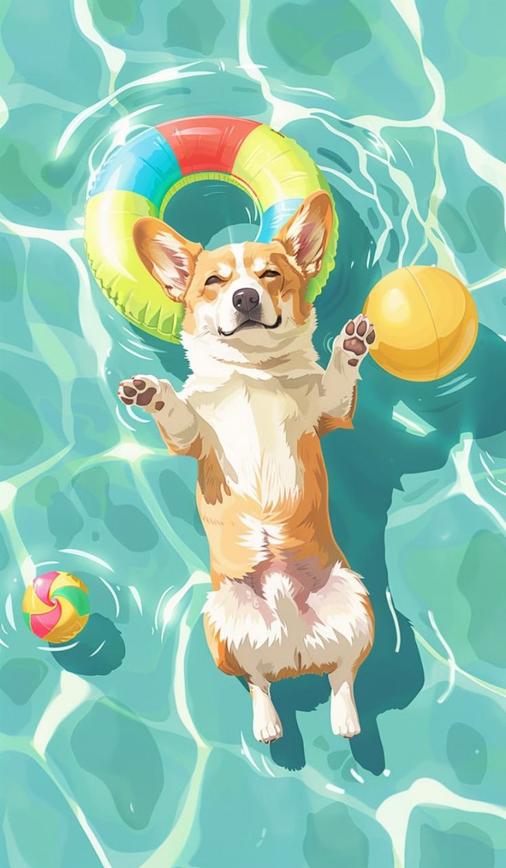 Paint by Numbers – Floating Dog