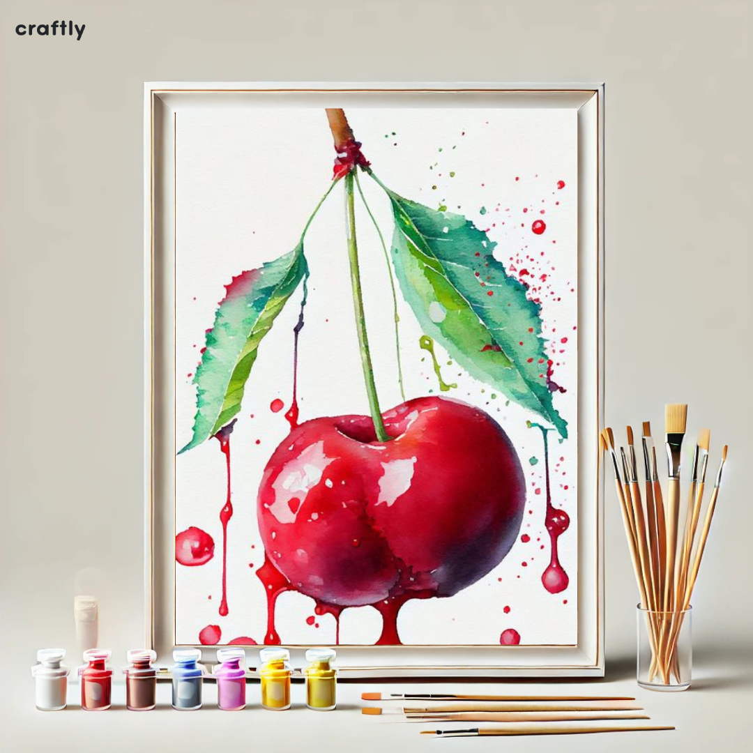 Paint by Numbers – Juicy Cherries
