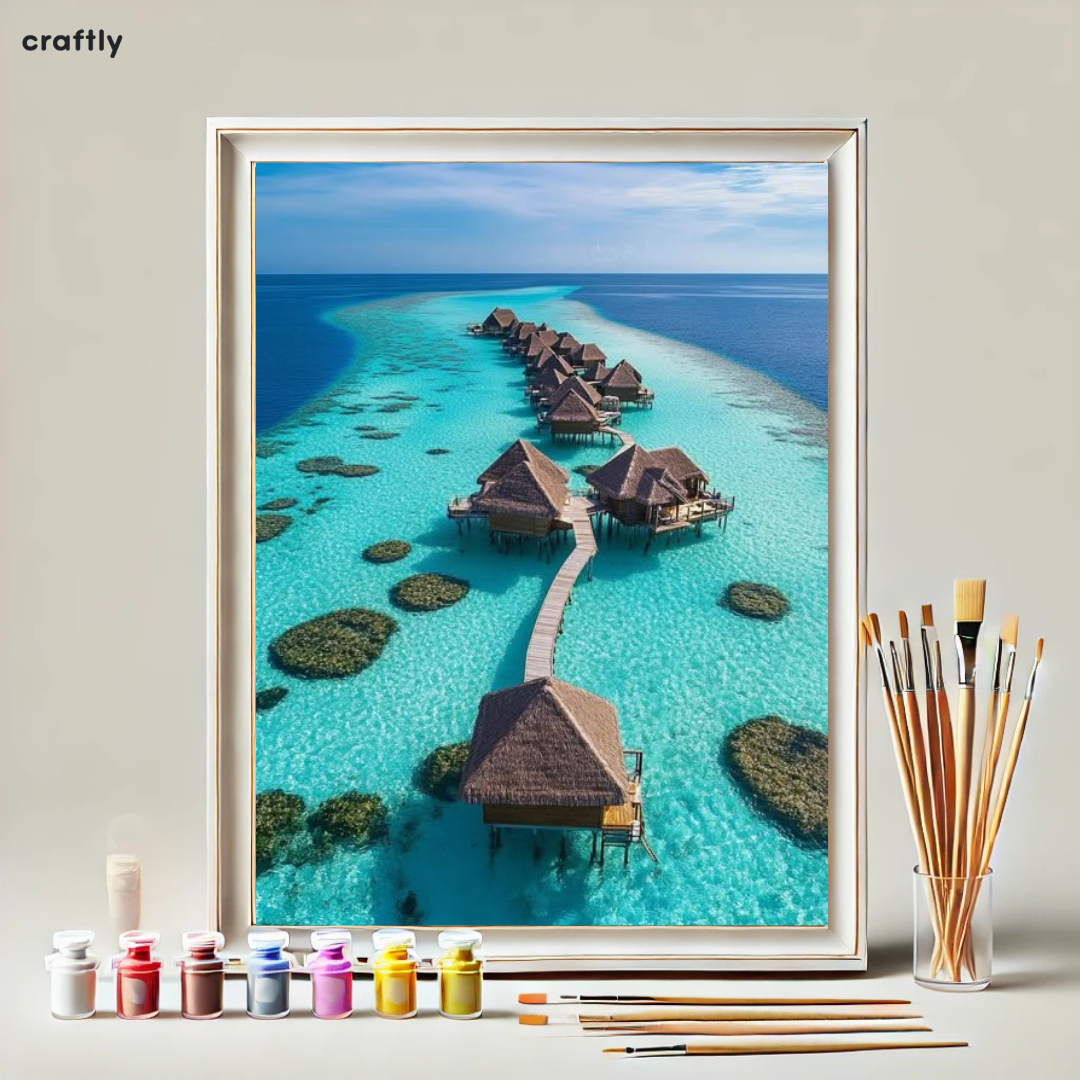 Paint by Numbers – Paradise on the Water
