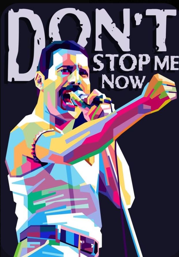 Paint by Numbers – Freddie Mercury