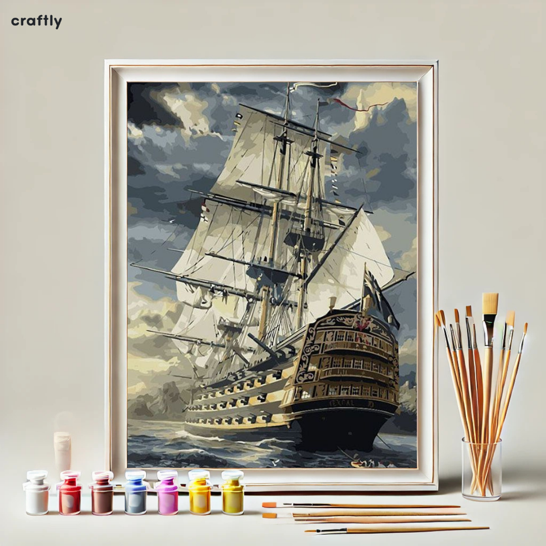 Paint by Numbers – Sailing Through History