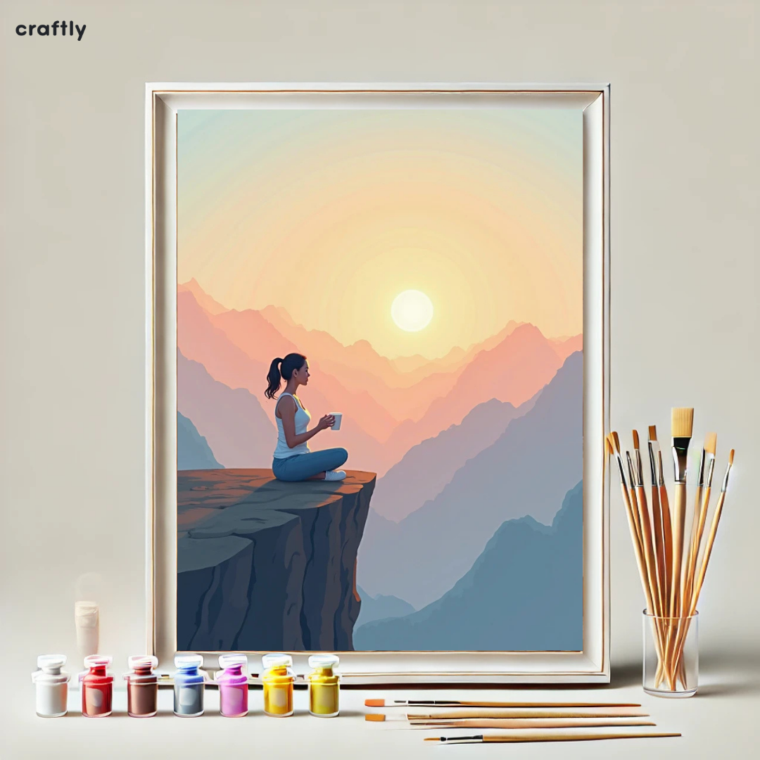 Paint by Numbers – Coffee on the Mountain