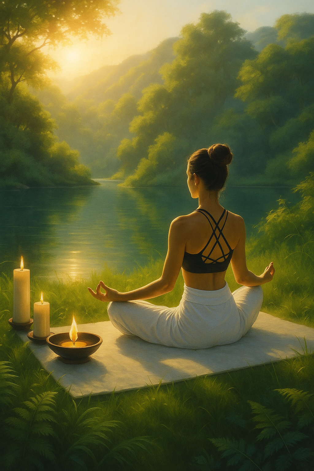 Paint by Numbers – River Candlelight